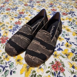 Rothy's Golden Shimmer Loafers 11.5